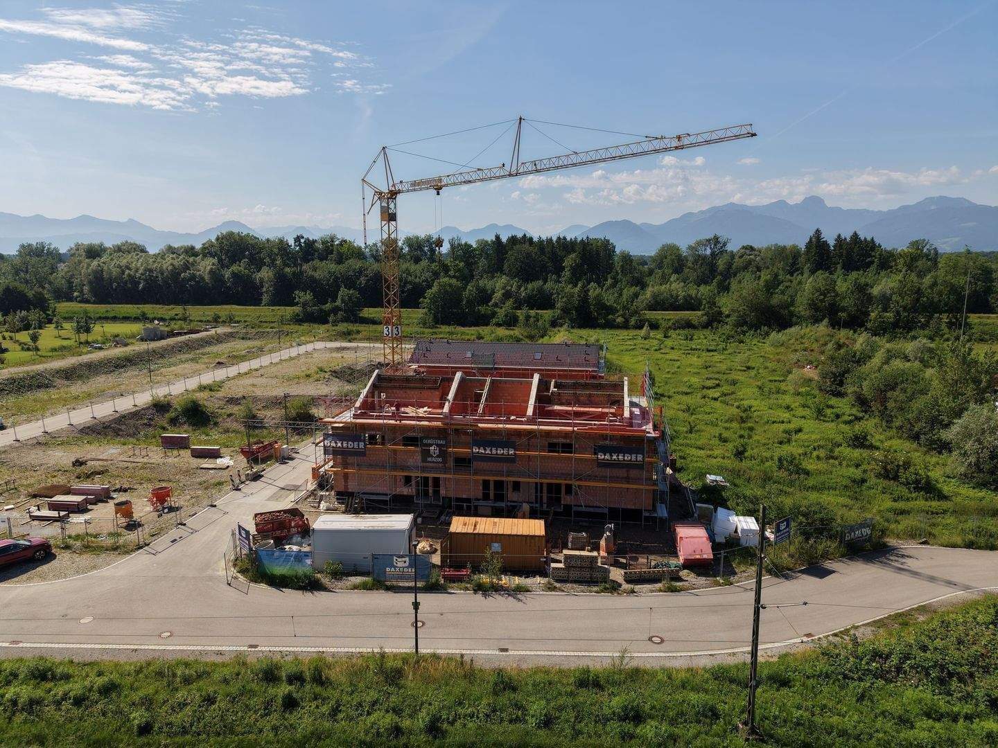 bild - Platz für Ihre Familie: Neubau Doppelhaushälfte (Süd-West) zu vermieten