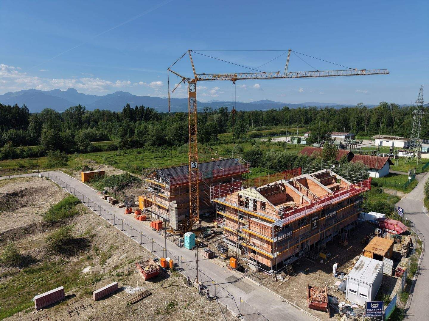 bild - Platz für Ihre Familie: Neubau Doppelhaushälfte (Süd-West) zu vermieten