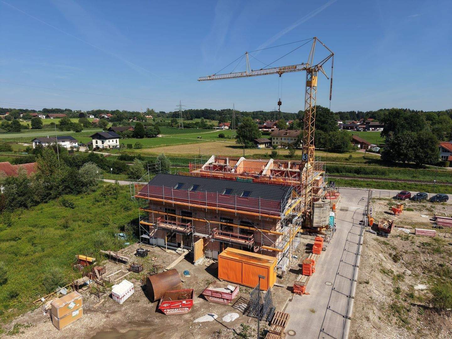bild - Platz für Ihre Familie: Neubau Doppelhaushälfte (Süd-West) zu vermieten