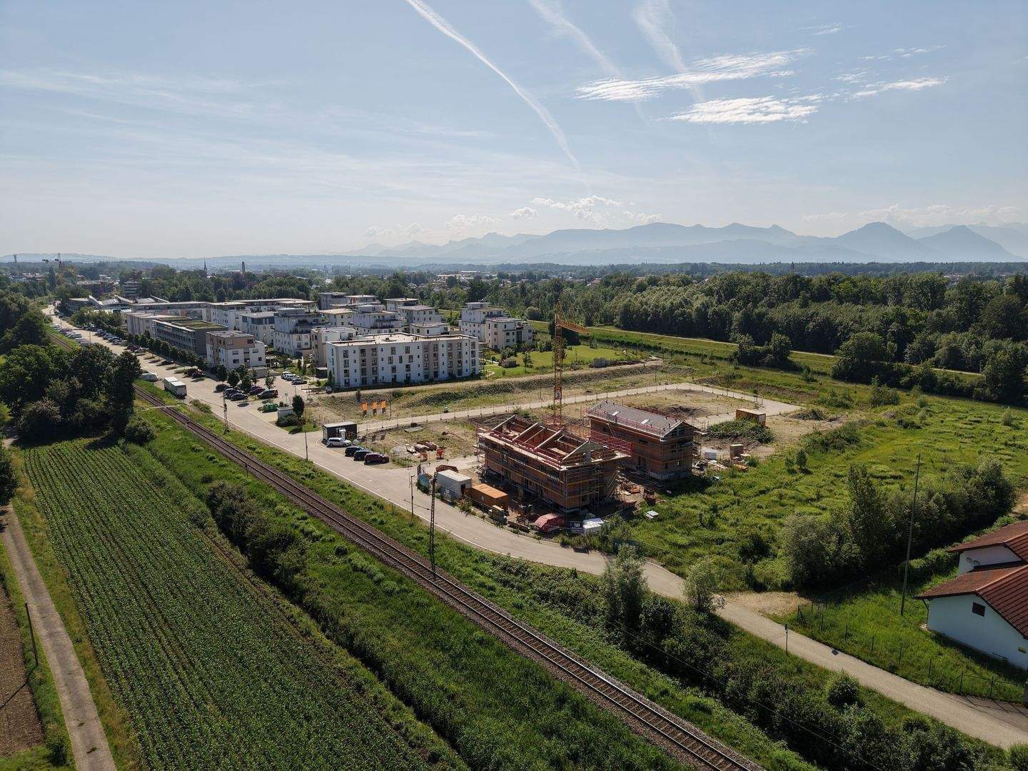 bild - Platz für Ihre Familie: Neubau Doppelhaushälfte (Süd-West) zu vermieten