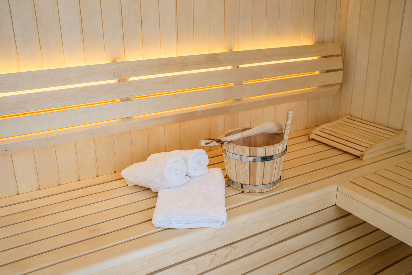 sauna - Platz für die Familie – großzügige Maisonettewohnung mit eigenem Wellnessbereich in Kolbermoor