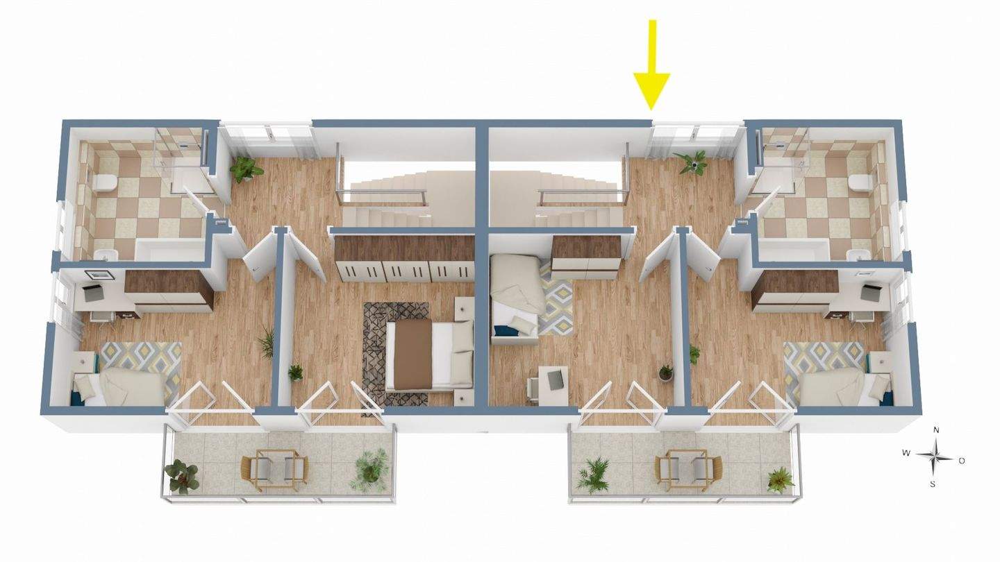 bild - Platz für Ihre Familie: Neubau Doppelhaushälfte (Süd-Ost) zu verkaufen